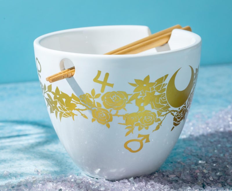 JUST FUNKY Sailor Moon Crystal 16 Ounce Ramen Bowl with Chopsticks - Image 5